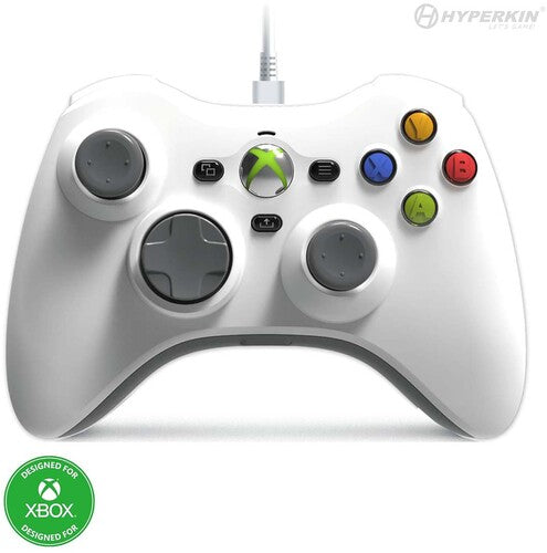 Hyperkin Xb1 Controller Wired Xenon-white - Hyperkin Xb1 Controller Wired Xenon-white - Game Accessories