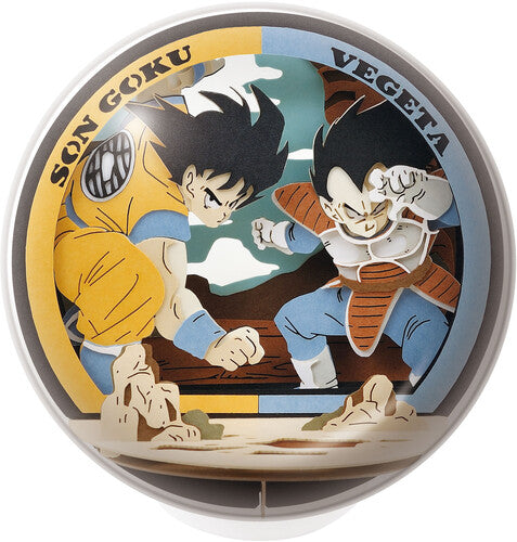 Ensky Dbz Son Goku Vs Vegeta Paper Theater Ball - Ensky Dbz Son Goku Vs Vegeta Paper Theater Ball - Collectibles