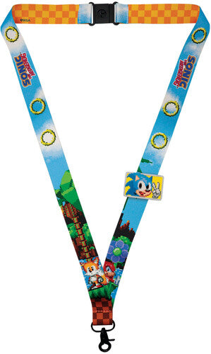 Sonic Lanyard & Pin Badge Set - Sonic Lanyard & Pin Badge Set - Collectibles