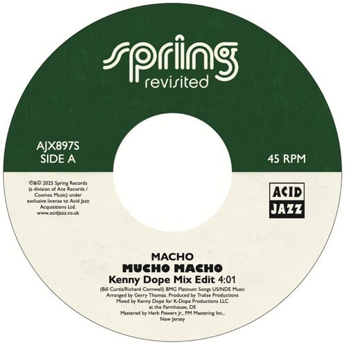 Macho / Jackson,millie / Dope,kenny / Frykberg - Spring Revisited Vs Kenny Dope: The 45 Remixes - Vinyl Record