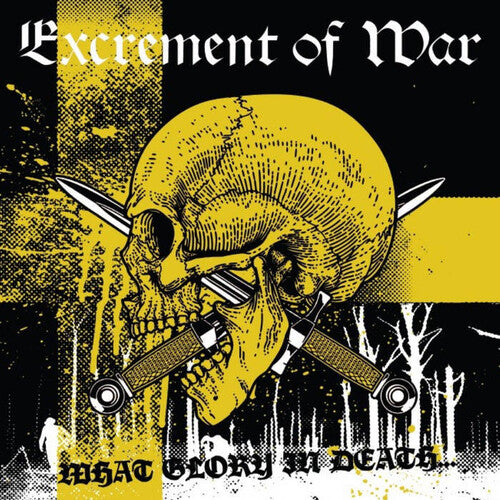 Excrement Of War - What Glory In Death - Yellow & Black Vinyl - Vinyl Record