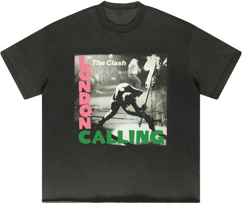 Clash London Calling T-shirt Small (black) - Clash London Calling T-shirt Small (black) - Apparel
