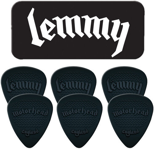 Motorhead Lemmy Pick Tin 6 Picks Included - Motorhead Lemmy Pick Tin 6 Picks Included - Novelties
