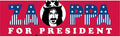 Frank Zappa For President Bumper Sticker 6 Pack - Frank Zappa For President Bumper Sticker 6 Pack - Novelties