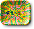 Blazy Susan Dead Head Dancing Bear Rolling Tray Sm - Blazy Susan Dead Head Dancing Bear Rolling Tray Sm - Novelties