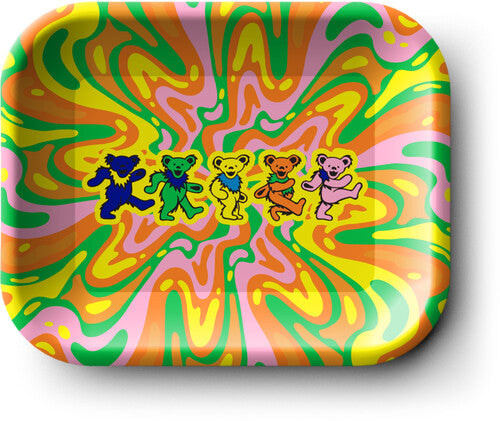 Blazy Susan Dead Head Dancing Bear Rolling Tray Sm - Blazy Susan Dead Head Dancing Bear Rolling Tray Sm - Novelties