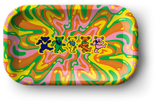Blazy Susan Dead Head Dancing Bear Rolling Tray Md - Blazy Susan Dead Head Dancing Bear Rolling Tray Md - Novelties