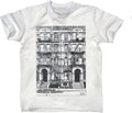 Led Zeppelin Physical Graffiti T-shirt Small White - Led Zeppelin Physical Graffiti T-shirt Small White - Apparel