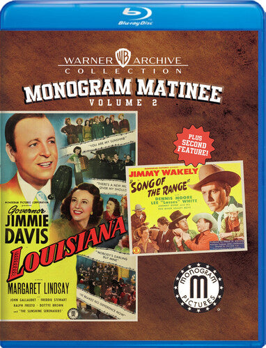 Monogram Matinee 2: Louisiana & Song Of The Range - Monogram Matinee 2: Louisiana & Song Of The Range - Blu-ray