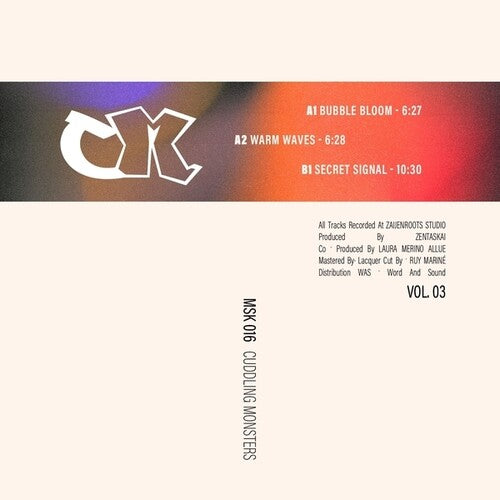 Cuddling Monsters (zentaskai & Laura Merino Allue) - Cuddling Monsters Vol 3 - Vinyl Record