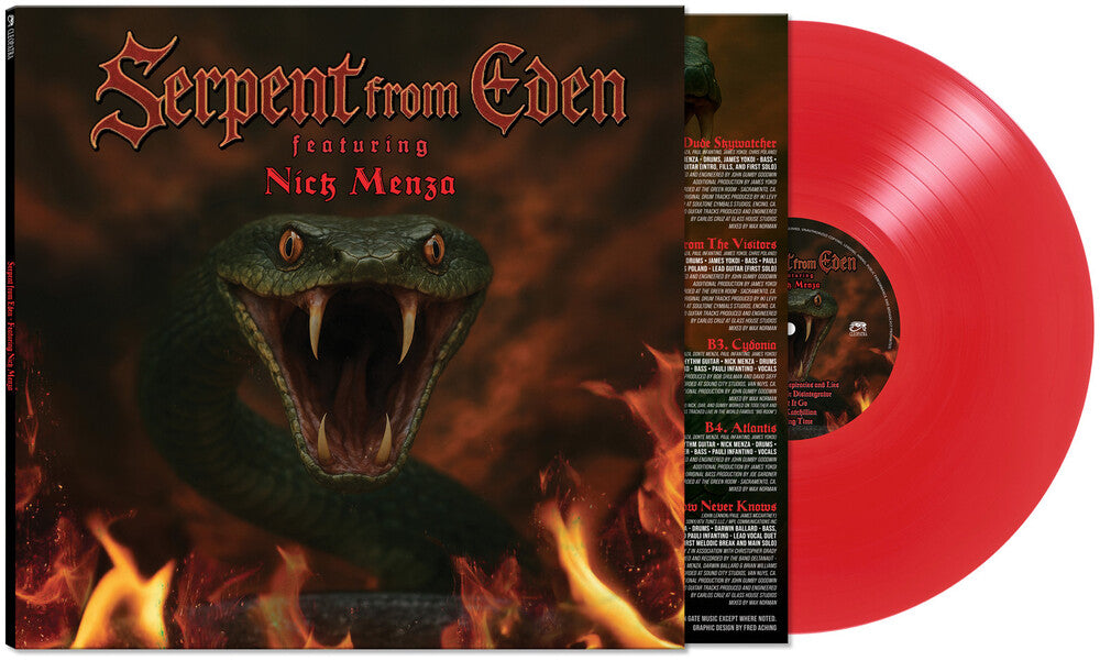Serpent From Eden Feat. Nick Menza [Red] Vinyl Record