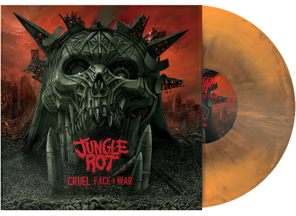 Cruel Face Of War (Blk) [Colored Vinyl] (Org) Vinyl Record