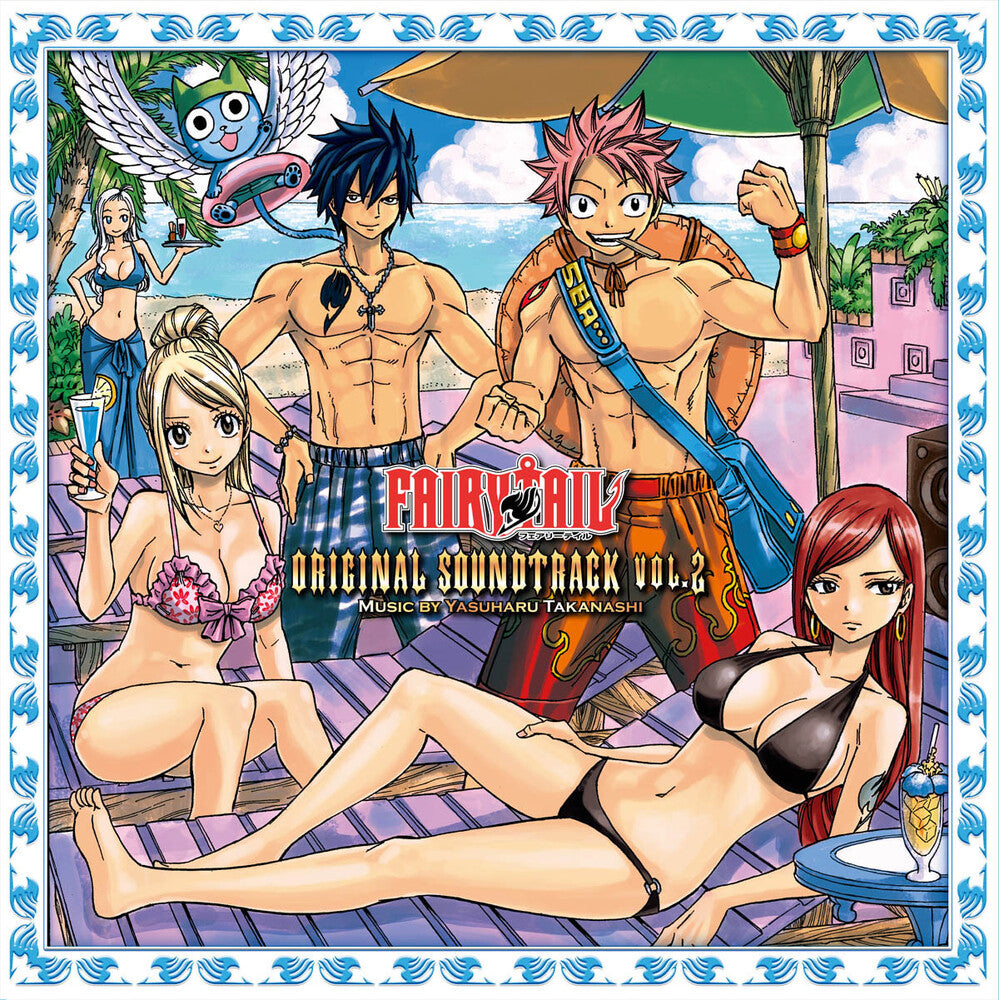 Pre-Order: Fairy Tail Vol.2 - O.S.T. (Blue) [Colored Vinyl] (Aniv) Vinyl Record