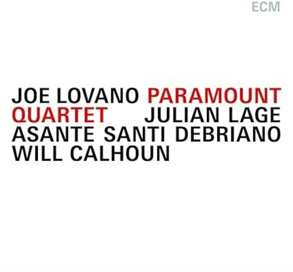 Joe Lovano  / Lage,Julian / Debriano,Asante Santi - Paramount Quartet [CD]