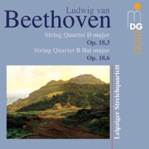 Beethoven / Leipzig String Quartet - String Quartets 3 & 6 Op 18 - Music CD