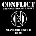 Conflict - Standars Issue Ii 88-94 - White & Black Splatter - Vinyl Record