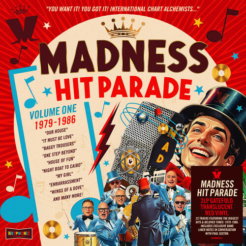 Madness - Hit Parade Volume 1: 1979-1986 - Translucent Red - Vinyl Record