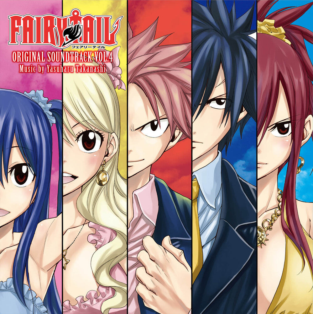 Pre-Order: Fairy Tail Vol.4 - O.S.T. (Box) (Colv) (Red) - Fairy Tail Vol.4 - O.S.T. (Box) [Colored Vinyl] (Red)