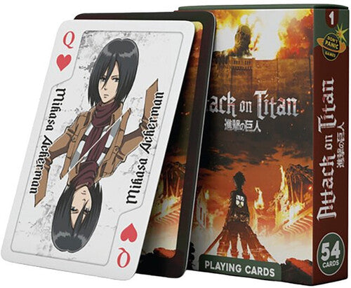 Tokyopop - Attack On Titan - Playing Cards Deck - Games