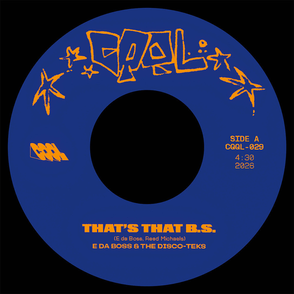 E Da Boss - That's The B.S. b/w The Get Down [7" Vinyl]