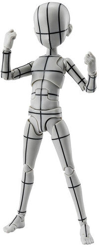 Body-kun Ken Sugimori-wireframe (gray) Shfiguarts - Body-kun Ken Sugimori-wireframe (gray) Shfiguarts - Collectibles