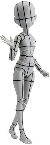 Body-chan Ken Sugimori-wireframe (gray) Shfiguarts - Body-chan Ken Sugimori-wireframe (gray) Shfiguarts - Collectibles