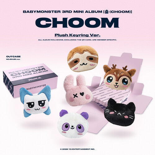 Babymonster - Choom - Plush Keyring Version - Digital