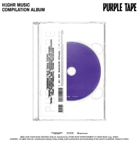 H1ghr Music Compilation - Purple Tape / Various - H1ghr Music Compilation - Purple Tape / Various - Music CD