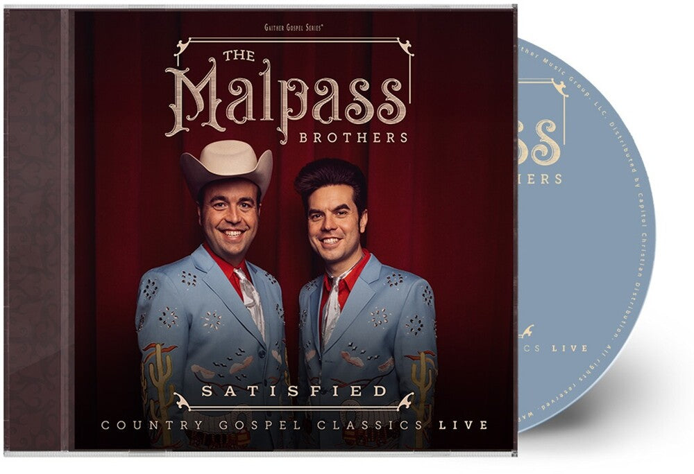 Satisfied: Country Gospel Classics Live Music CD