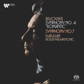 Karajan,herbert Von - Bruckner: Syms 4 & 7 (remastered - Hybrid Sacd) - Super Audio CD