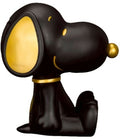 Peanuts Functional Figurine Snoopy Black & Gold - Peanuts Functional Figurine Snoopy Black & Gold - Collectibles