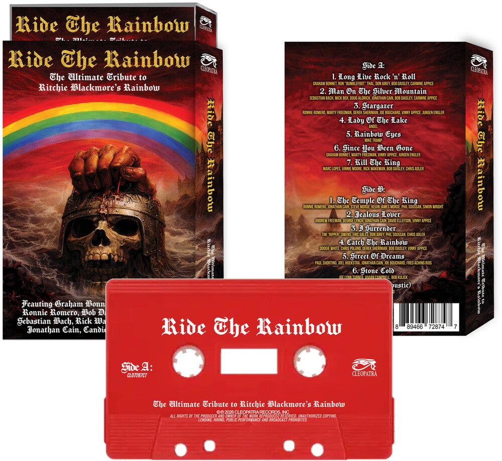 Various Artists - Ride The Rainbow - The Ultimate Tribute to Ritchie Blackmore's Rainbow [Cassette]