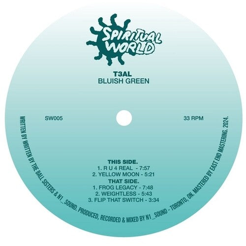 Teal - Bluish Green - Vinyl Record