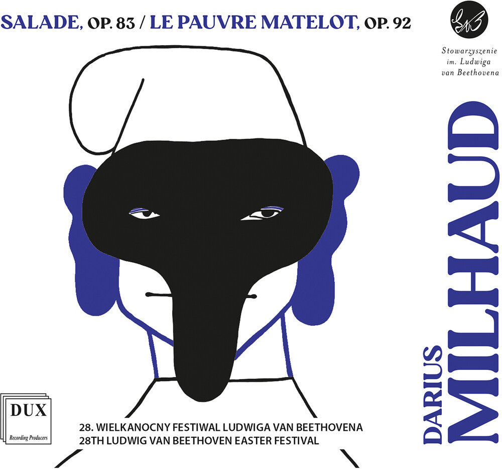 Pre-Order: Milhaud: Salade Op. 83 Le Pauvre Matelot Op. 92 Music CD