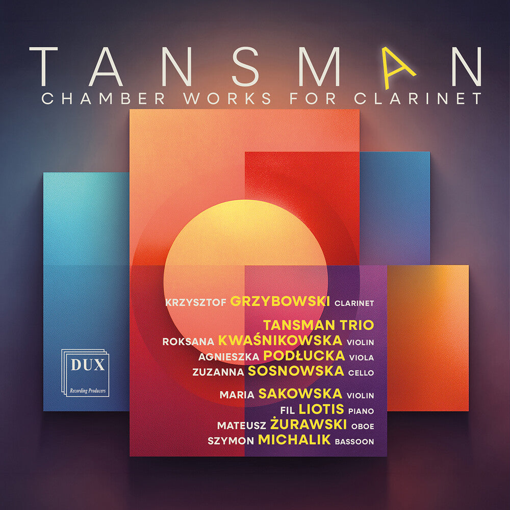 Pre-Order: Tansman: Chamber Works For Clarinet Music CD
