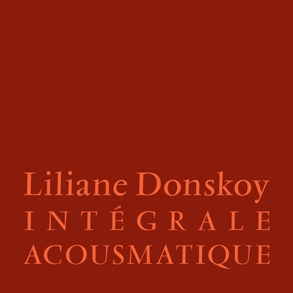 Integrale Acousmatique (Box) [LP] Vinyl Record