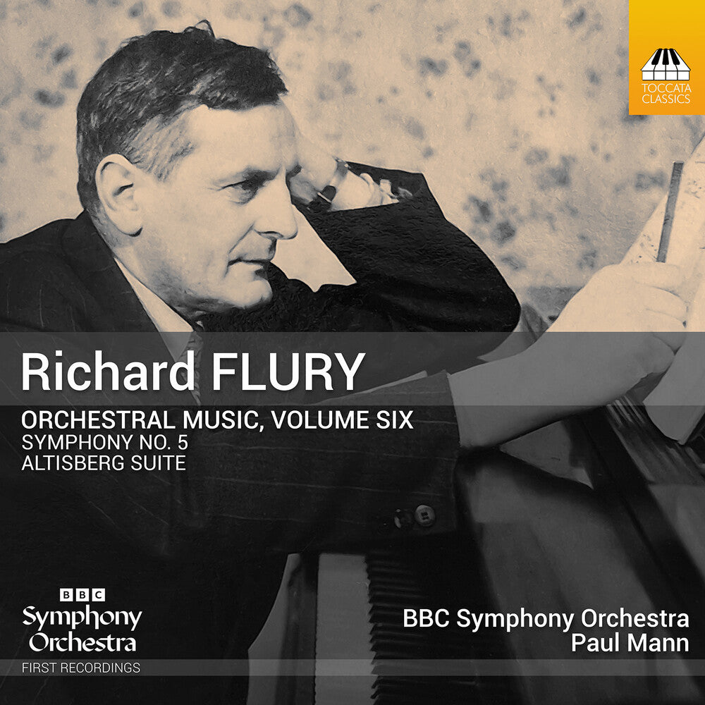 Pre-Order: Richard Flury: Orchestral Music Vol. 6 Music CD