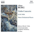 Berg / Hirsch / Klas / Nrso - Violin Concerto / Lyric Suite / 3 Orchestra Pieces - Music CD