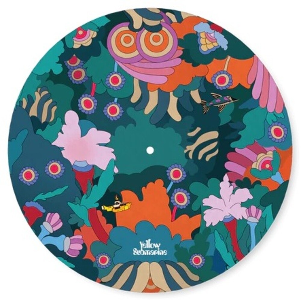 Beatles Yellow Submarine Record Mat Under The Sea - Vinyl Accessories