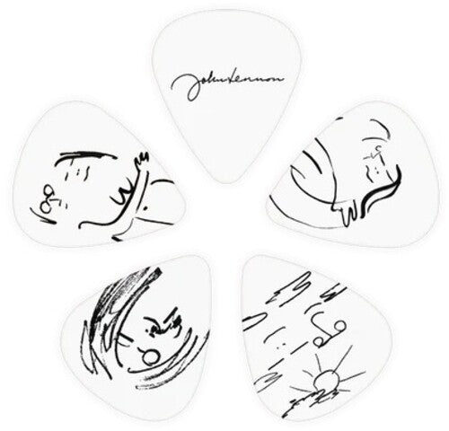 Beatles John Lennon Art Series Picks - John & Yoko - Beatles John Lennon Art Series Picks - John & Yoko - Musical Instrument
