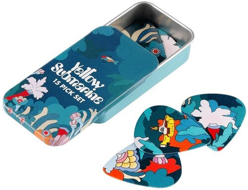 Beatles Ylw Sub 55th Anv Gtr Picks Under Sea Md 15 - Beatles Ylw Sub 55th Anv Gtr Picks Under Sea Md 15 - Musical Instrument