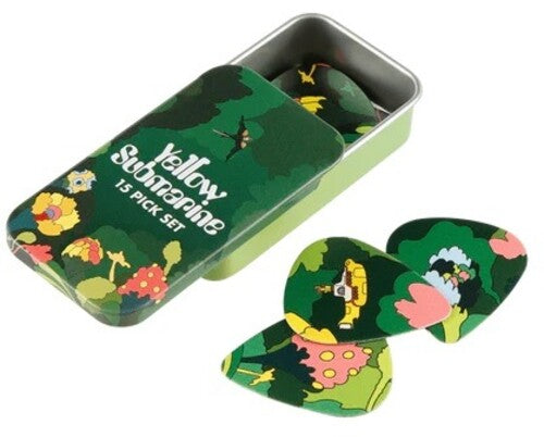 Beatles Ylw Sub 55th Anv Gtr Picks Ppprlnd Md 15pk - Beatles Ylw Sub 55th Anv Gtr Picks Ppprlnd Md 15pk - Musical Instrument
