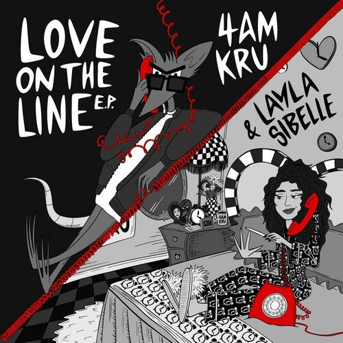 4am Kru & Layla Sibelle - Love On The Line - Vinyl Record