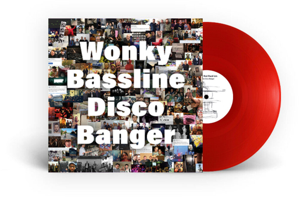 Red Rack'em - Wonky Bassline Disco Banger [Colored Vinyl] (Red)