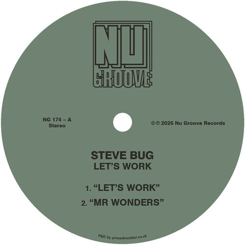 Bug,steve - Let's Work - Vinyl Record