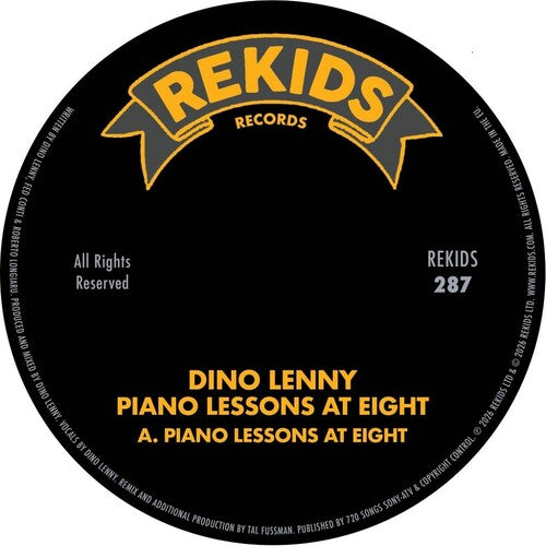 Lenny,dino - Piano Lessons At Eight - Vinyl Record