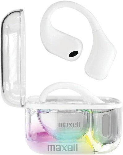 Maxell Ows-w Pro Bt Open Earhooks Earbuds White - Maxell Ows-w Pro Bt Open Earhooks Earbuds White - Headphones