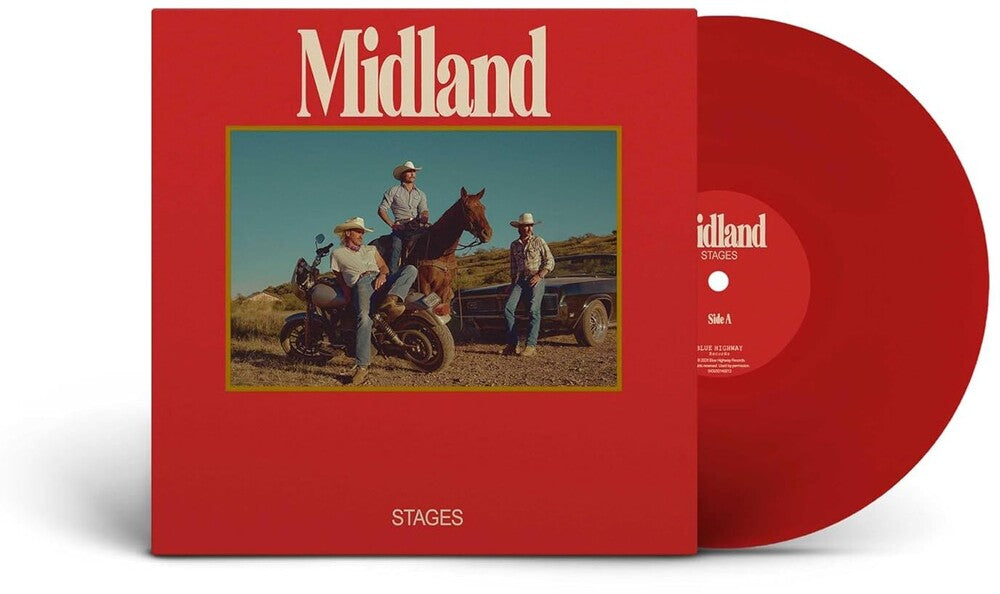 Midland - Stages [Clear Vinyl] (Red)