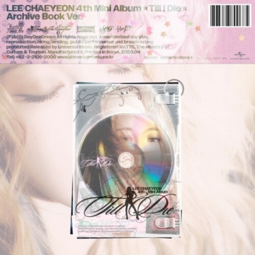 Lee Chaeyeon - Till I Die - Archive Book Version - Music CD