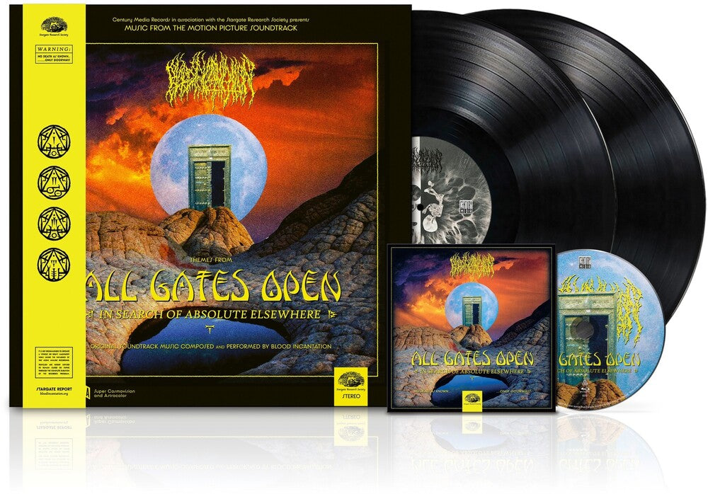 Blood Incantation - All Gates Open (Original Motion Picture Soundtrack) [Black Vinyl with Blu Ray]